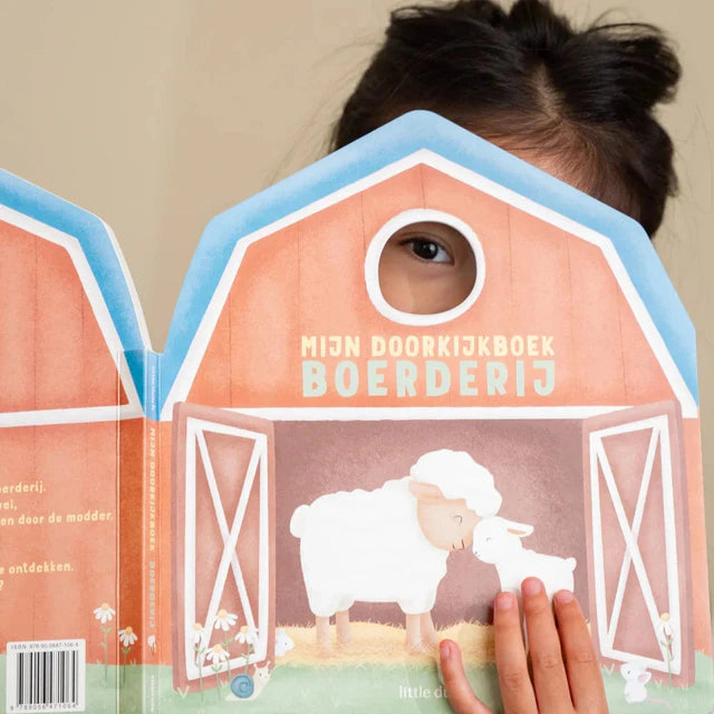 Little Dutch Kinderboek Mijn Doorkijkboek - Boerderij