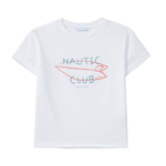 T-shirt basique en coton Laranjinha pour bébé - Blanc