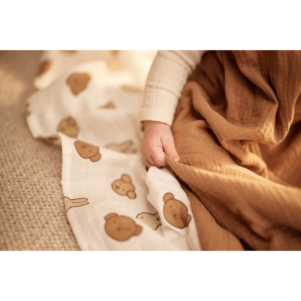 Jollein Hydrofiele Slaapzak TOG 0,5 - Biscuit