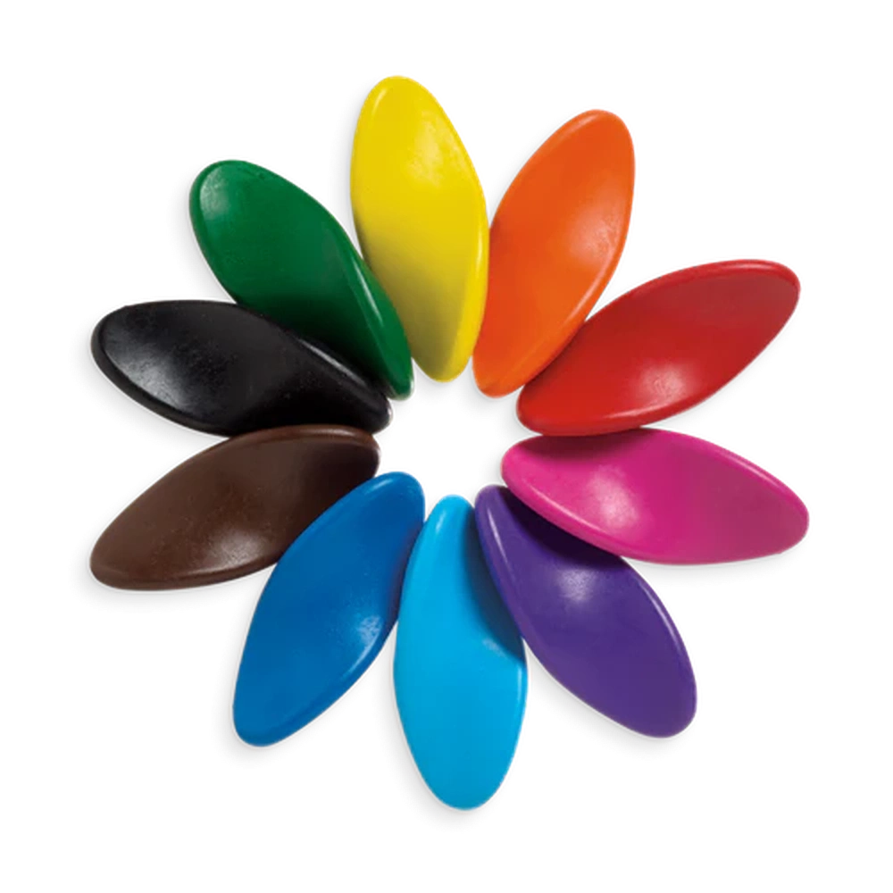 Ooly Left Right Crayons - Kleurkrijtjes Met Juiste Grip