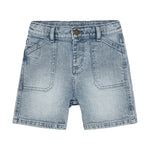 En Fant Bermuda Shorts Denim Lichtblauw Denim