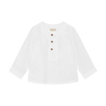 Minymo Chemise à Manches Longues Blanc Éclatant