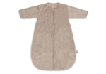 Jollein Gigoteuse avec Manches Détachables - Velvet Milky 60 cm - 2.5 TOG jusqu'à 3.5 TOG