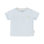Little Dutch T-shirt korte mouw blauw Baby Blue