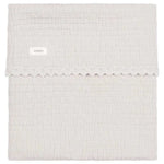 Koeka Wiegdeken 75x100cm - Lace Elba - Stone