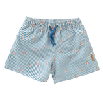 Fresk | UV zwemshort met strepen en krabben