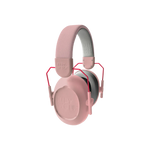 Kidywolf Kidynoise Casque anti-bruit - Rose