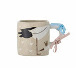 Bloomingville MINI Tasse Bambino en grès - motif cigogne