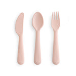 Mushie Service de vaisselle pour enfants - Blush