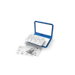 Kidywolf Kidydraw Pro tablette lumineuse portable - bleu
