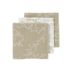 Meyco Hydrofiele Doeken 70x70cm - 3-pack - Branches Sand