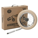Kit tricycle en acier Trybike, édition vintage blanche