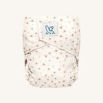 Bumbuns Easy Herbruikbare Luier met klittenband - Beige print