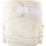 Happy Bear Bamboe One Size luier | Tweedelige wasbare luier | 4kg t/m 15kg | Superslanke pasvorm | Handige klittenbandsluiting