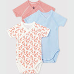 Petit Bateau Set Van 3 Meisjesrompertje 6 maand