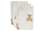 Jollein Washandje Hydrofiel - Teddy Bear - 3 Stuks