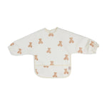 Jollein bavoir imperméable à manches - ours en peluche