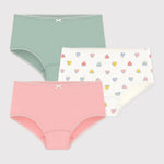 Petit Bateau 3 shortys - multicolore