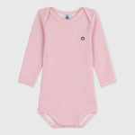 Body Petit Bateau à col américain - rose