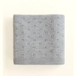 Hvid Blanket Bibi - Grey
