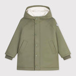 Petit Bateau Gewatteerde Waterdichte Jas - Multicolor