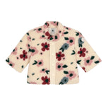 Petit Bateau manteau Sherpa - écru