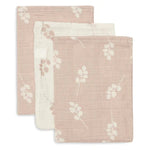 Jollein 3 Hydrofiele Washandjes - Twig Wild Rose