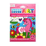 ooly Undercover Verborgen Patronen Kleurkaarten – Unicorn Friends (12 stuks)