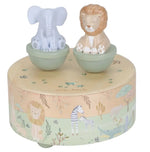 Little Dutch Safari Friends Houten Muziekdoosje Groen