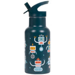 Little Lovely XL Stainless Steel Drinkbus 350ml - Robot