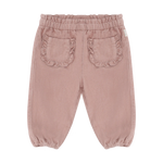 Minymo Pantalon en velours côtelé doublé - Fauve