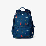 Sac à dos moyen Citron - Dino bleu