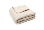 Jollein Deken Wiegdeken Sprinkle Knit/Fluffy 75x100 cm - Sand