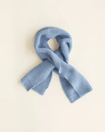 Hvid Scarf Ivo Light Blue