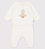 Petit Bateau Set Van 2 Stuks - Beer/Beige