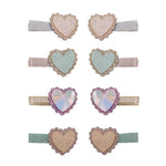 Barrettes cœur Mimi & Lula