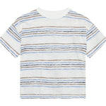 En Fant T-shirt Korte Mouw Streep Brunnera Blauw