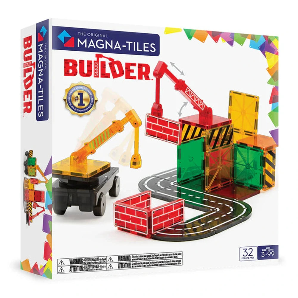 Magna-Tiles Builder | 32 Onderdelen