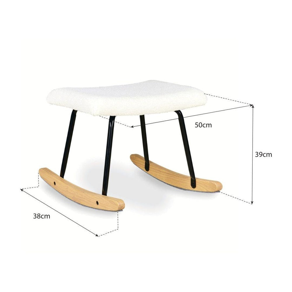 Quax Hocker Rocker Rocking Chair Basic/Nordic - Desert