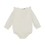 Enfant Bloomer Met Lange Mouwen En Ruffles - Offwhite