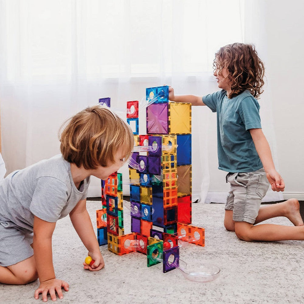 Connetix Rainbow Ball Run Pack | 92 Onderdelen