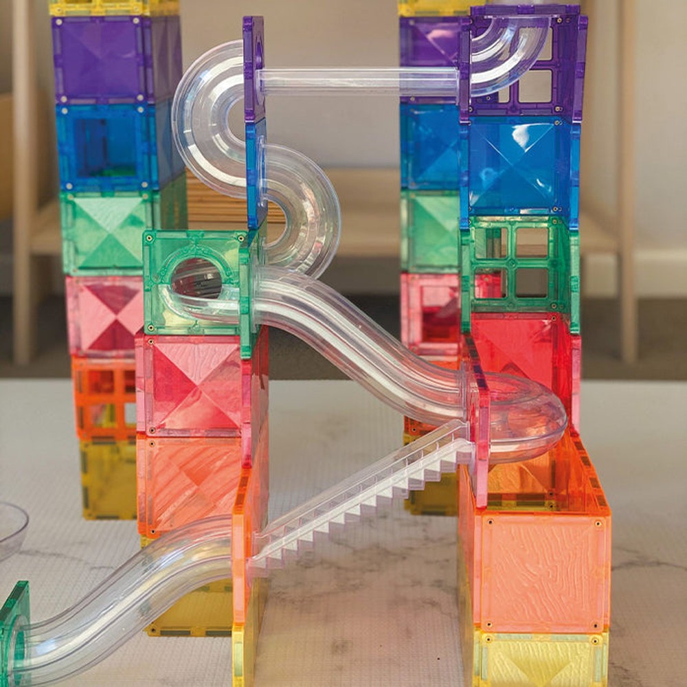 Connetix Rainbow Ball Run Pack | 92 Onderdelen