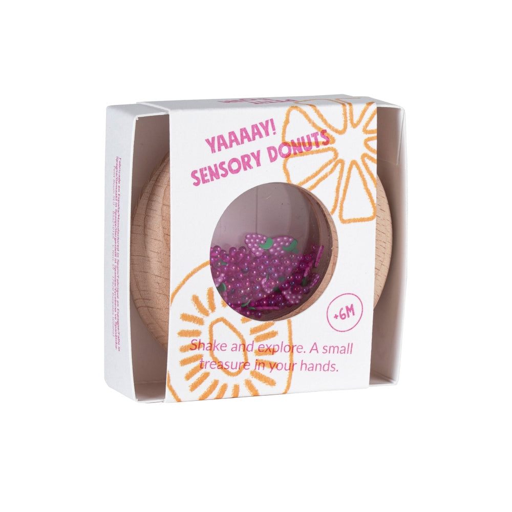 Petit Boum Sensorische Donut Druiven