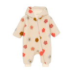 Minymo Teddy Onesie - Flowers