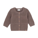 Minymo Gebreide Cardigan - Chocolade