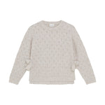 Minymo Gebreide Pullover- Smoke Gray