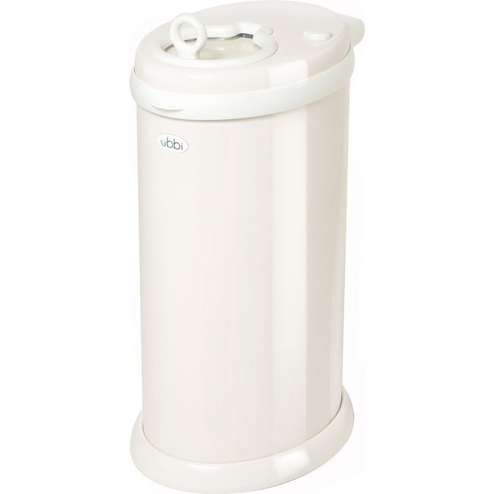 Ubbi Luieremmer – Ivoor | Geurloos, metaal, stijlvol en zonder navulcassettes