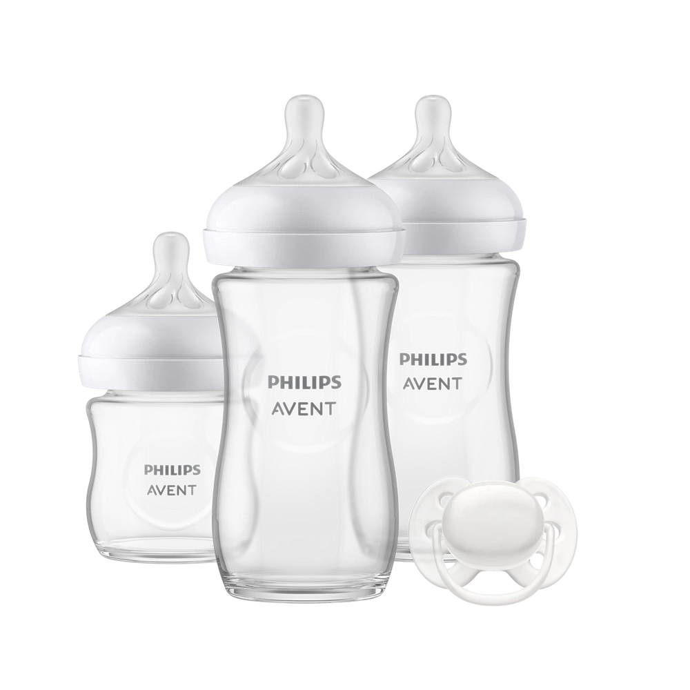 Philips Avent Natural Response Glazen cadeauset voor pasgeboren baby's