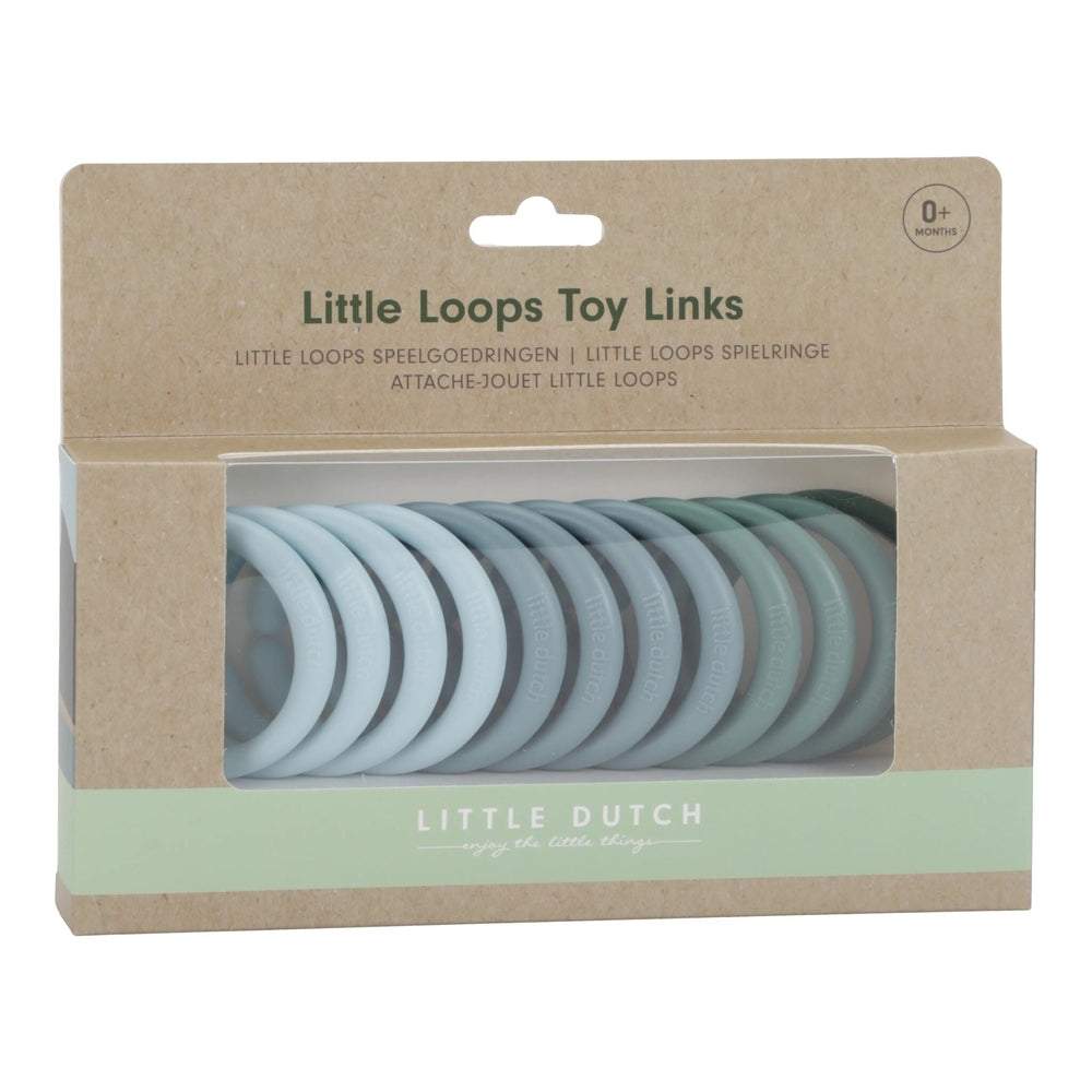 Little Dutch Loops Speelgoedringen - Forest Friends/Blauw