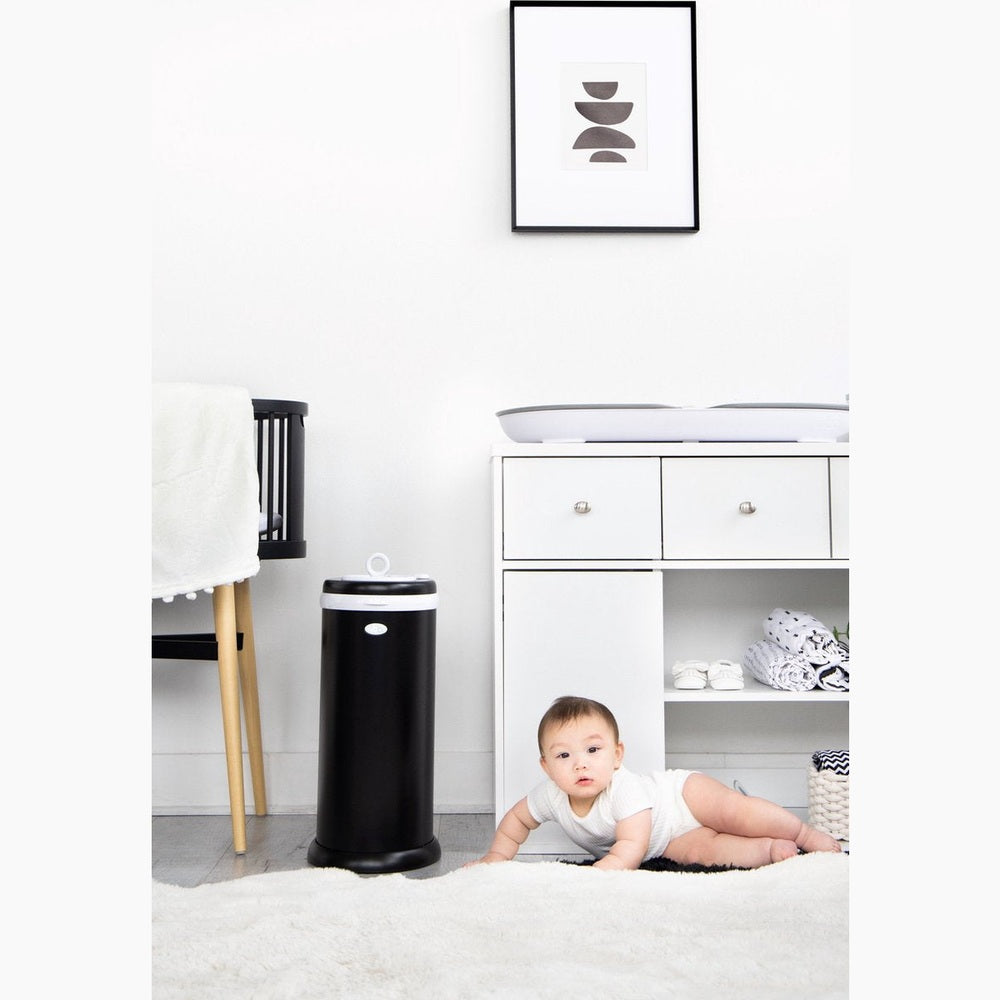 Ubbi Luieremmer – Mat Zwart | Geurloos, metaal, stijlvol en zonder navulcassettes kopie